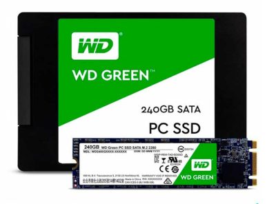 Unidad SSD WD Green 240GB M.2 2280 SATA, 540MB/s