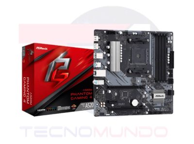 TARJETA MADRE ASROCK A520 GAMING 4