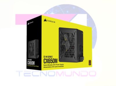 FUENTE DE PODER CORSAIR CX-650 650W 80 PLUS