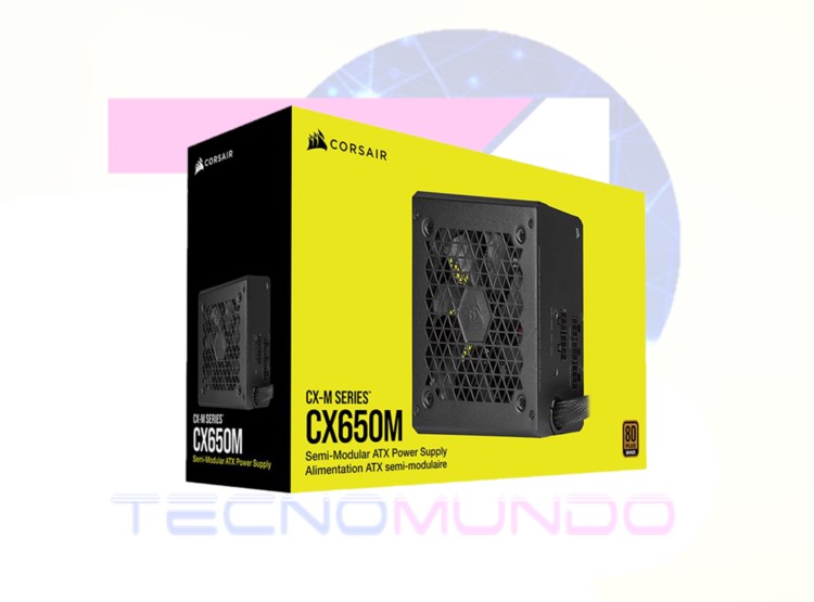 FUENTE DE PODER CORSAIR CX-650 650W 80 PLUS